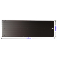 Radiateur LED pour culture hydroponique à dissipation thermique en aluminium QB288 QB648, vente chaude