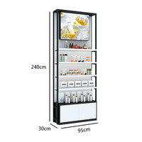 Tablette de magasin en métal pour étagère, présentoir avec planche Pegboard, autocollant polyvalent, résistant
