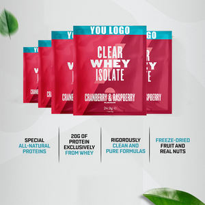 תוויות פרטיות מוזנים דשא מי גבינה אבקת אבקת חבילות חלבון ברורות קיטו hydrolysate תוספת לשימוש חדר כושר - Product Image 2