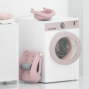 Silla de Champú Plegable para Niños, Material PP con Relleno de Espuma, Diseño Minimalista para Lavar el Cabello de los Niños en Casa - Product Image 1