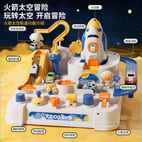 Jeu de bureau intérieur d'aventure pour enfants jeu de société de Simulation d'orbiteur spatial interstellaire
