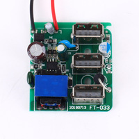 Conception d'usine Prise personnalisée Carte PCBA Alimentation Conception de produits électroniques et Service de production Qc4 Module de chargeur rapide 4 Usb
