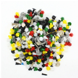 Clips de Plástico para Automóviles Winning Journey, 100, 200, 500, 1000 Piezas en Bolsa/Caja, Colores Surtidos para Parachoques, Guardabarros, Panel de Puerta y Molduras - Product Image 1