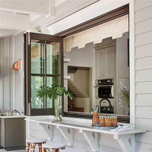 Tiết kiệm chi phí gấp cửa sổ nhà sản xuất không khung gấp cửa sổ phần cứng bán nóng nội thất cửa sổ gấp cho căn hộ - Product Image 5