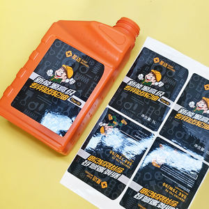 Étiquettes de stratification brillantes résistantes au gel Autocollants d'impression découpés en papier synthétique imperméable pour produit d'huile <span class=keywords><strong>moteur</strong></span> - Product Image 5