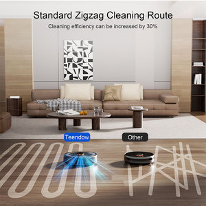 <span class=keywords><strong>Aspirateur</strong></span> <span class=keywords><strong>robot</strong></span> Teendow D10S MAX avec fonction de lavage automatique et station d'auto-vidage, alimenté par batterie, navigation LDS pour la maison - Product Image 4
