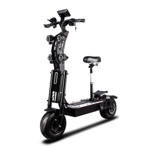Europe Warehouse High Speed Foldable Electric Scooters Powerful Adult 8000W 72V 3 Wheel Drift Trike Electric Scooters