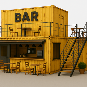 Rumah Kapsul Villa Prefab Modular Kontainer Baja <span class=keywords><strong>Panel</strong></span> Sandwich Kontemporer untuk Hotel Apartemen Pod Perkemahan - Product Image 6