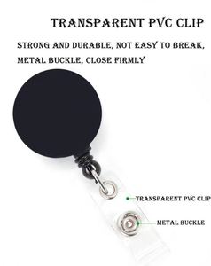 Wholesale Round Shape Flat Key Holder Sublimation Retractable Badge Reel With Metal Alligator Clip - Product Image 5