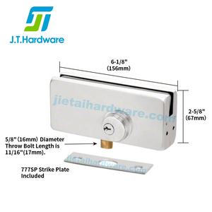 American Style C RL AMR Series 215 Patch Lock Sistemas de puertas de vidrio Top Bottom o Side Mount Patch Fitting Glass Patch Lock - Product Image 2