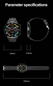 VALDUS pressione sanguigna monitoraggio ossigeno nel sangue Smartwatch schermo 1.75 pollici con AMOLED supporta il codice di pagamento NFC VS63 PRO Smart Watch - Product Image 6