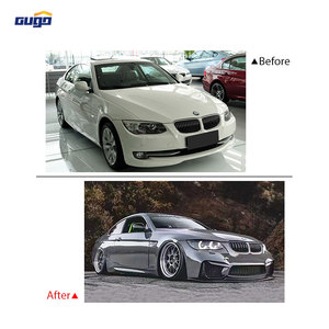 Pare-chocs avant GUGO E92 LCI pour <span class=keywords><strong>BMW</strong></span> Série 3 E92 LCI 2009-2012, mise à niveau du pare-chocs avant vers le modèle <span class=keywords><strong>BMW</strong></span> M4, pièces de pare-chocs - Product Image 3