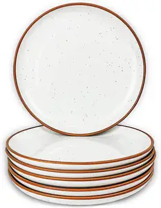 Набор керамических тарелок Mora 7,8 в наборе из 6 десертов, салатная закуска, небольшая тарелка