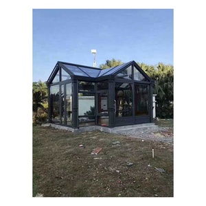 Multifonctionnel <span class=keywords><strong>maison</strong></span> en Verre Préfabriquée Maisons Mobiles <span class=keywords><strong>À</strong></span> <span class=keywords><strong>Vendre</strong></span> Haut Bâtiment Salle de Soleil Avec Sécurité Barre De Garde - Product Image 4