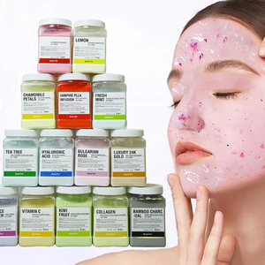 Produk kosmetik dan kecantikan masker wajah 500g 650g masker jeli jeli jeli jeli jeli mawar Anti Penuaan kristal - Product Image 4