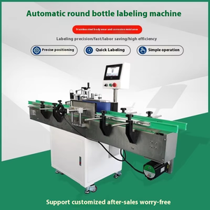Chất lượng cao Tự động Tabletop chai tròn Nhãn dán nhãn máy dán nhãn - Product Image 6