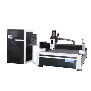 Paslanmaz çelik karbon çelik kesme için yüksek hassasiyetli 1325 lazer kesme makinesi fiber cnc