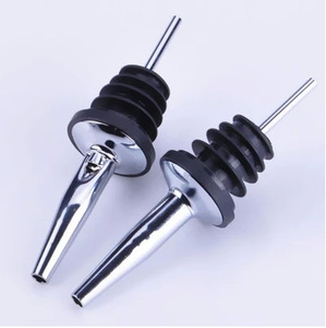 Stainless Steel Wine Pourer Red Wine Stopper <b>Bottle</b> Cap <b>Cork</b> Dust-Proof Capped Spout Decanter Spout Manufacturer Supply KR-DJQ2 - Product Image 3