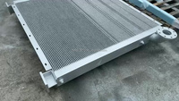 Nouvel échangeur de chaleur à plaques et ailettes en aluminium écologique pour le refroidissement de l'huile des compresseurs à vis