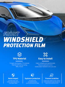 5G Anti-Scratch TPU KPU Película de seguridad para ventana de coche <span class=keywords><strong>Protector</strong></span> de pantalla a prueba de rayos UV y explosiones con aislamiento térmico Protección UV - Product Image 2