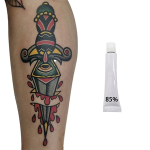 Venta al por Mayor de Modelos Más Vendidos Personalizados, Pegatinas de Maquillaje para Tatuajes, Crema Blanca para Tatuajes al 79.9%, Suministros de Micropigmentación - Product Image 1