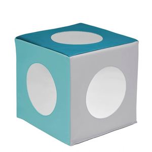 Blocs de construction empilables personnalisés en mousse souple et cuir PU, ensemble de blocs de construction DIY, jouet certifié sûr - Product Image 3