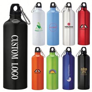 Customized Low Price Promotion Water Bottle Logo Outdoor Sport Aluminium Bottle Water Bottle with Print Logo for Promotion <b>Gift</b> - Product Image 1