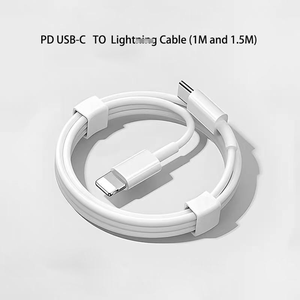 <span class=keywords><strong>สาย</strong></span><span class=keywords><strong>ชาร์จ</strong></span>เร็ว TPE PD 1M/2M USB C เพื่อ8Pin 20W <span class=keywords><strong>สาย</strong></span>ดาต้าสำหรับโทรศัพท์14 PROMAX 13 12 <span class=keywords><strong>11</strong></span> <span class=keywords><strong>7</strong></span> 8 - Product Image 4