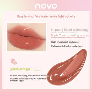 Imperméable <span class=keywords><strong>à</strong></span> l'eau Durable antiadhésif mignon en forme de Tube lèvre Film gelée <span class=keywords><strong>rouge</strong></span> <span class=keywords><strong>à</strong></span> <span class=keywords><strong>lèvres</strong></span> hydratant <span class=keywords><strong>rouge</strong></span> <span class=keywords><strong>à</strong></span> <span class=keywords><strong>lèvres</strong></span> brillant <span class=keywords><strong>à</strong></span> <span class=keywords><strong>lèvres</strong></span> soin - Product Image 5