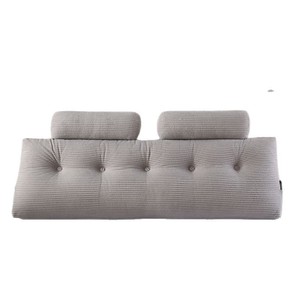 Nouvelle <span class=keywords><strong>coussin</strong></span> <span class=keywords><strong>de</strong></span> tête <span class=keywords><strong>de</strong></span> <span class=keywords><strong>lit</strong></span> triangulaire en velours côtelé haut <span class=keywords><strong>de</strong></span> gamme, amovible et lavable, pour dossier <span class=keywords><strong>de</strong></span> canapé - Product Image 6