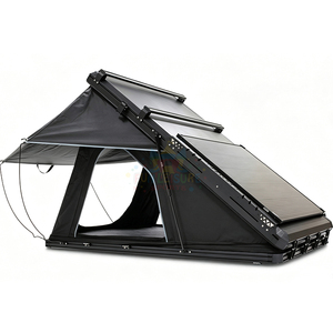 Highly Recommended Camping Rooftop Tent 4 Person Waterproof Car Roof Tent Car Camping Large Aluminium Hard Roof Top Tent - Product Image 5