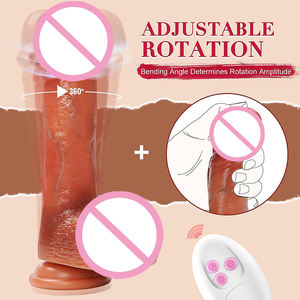 Beheizbare Sexspielzeuge mit Fernbedienung, Penis aus Flüssigsilikon, Analsex-Maschine, Riesen-Sexspielzeuge, Erwachsenen-Dildo in Übergröße für Frauen - Product Image 3