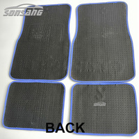 Esteras De Coche Tapis de sol antidérapant en velours personnalisé Tapis Tesla Model 3/Model Y Compatible BMW Audi Modèles A4 Q3 A5 Model X S