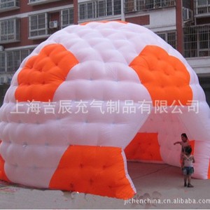 <b>Inflatable</b> Tent <b>Advertising</b> Model Multi-Color Water Resistant Electric Air Pump Camping Greater Than 12 Ft Length Width - Product Image 2