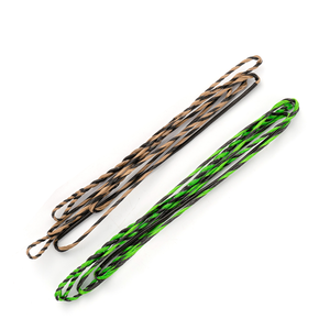 Corda di tiro con l'arco lavorata e durevole con volo veloce 64 \ 68 pollici tradizionale con fiocco - Product Image 1