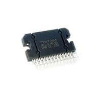 Amplificador de Potencia de Audio Profesional Original TDA7388 de Cuatro Canales Clase AB, Chip Estéreo de 4 Canales TDA 7388