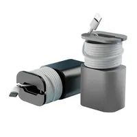 Protection de Câble en Silicone pour Chargeur USB iPhone Apple, Enrouleur de Fil et Organisateur de Câble Élégant