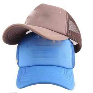 Gorra de Béisbol de Color Sólido, Gorra de Malla de Esponja Compuesta al por Mayor, Gorra de Camionero, Gorra Ajustable Multicolor Estampada - Product Image 2