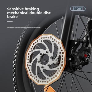 Bicicletta per <span class=keywords><strong>Bambini</strong></span> e Ragazzi 6-15 Anni, Freni a Disco Doppi, Ammortizzazione, Bici da Strada <span class=keywords><strong>con</strong></span> Telaio <span class=keywords><strong>in</strong></span> Acciaio al Carbonio - Product Image 4
