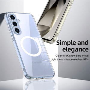 Couverture arrière de téléphone de haute qualité pour Samsung Galaxy M53/M52/M51/M34/M33/M32/M23 couverture transparente Charge sans fil étui mat fumée - Product Image 1