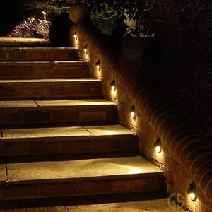 מתח נמוך 12v חיצוני ip65 עמיד למים למעלה & למטה פליז נוף גן אור דשא צעד אור על מכירה חמה למכירה חמה - Product Image 4