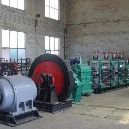 Wanfeng China small rolling mill rebar angle steel flat thread hot forging rolling mill foundry horizontal mill stand
