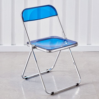 Chaises pliantes en plastique pour Restaurant, hôtel, salle à manger, salon, mariage, Camping, pêche, extérieur, plage, jardin