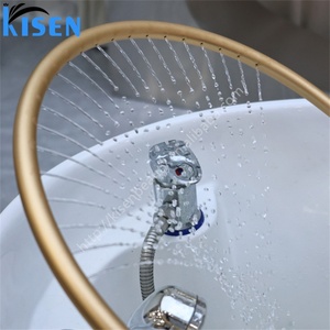 Lit de massage électrique en cuir de luxe KISEN, moderne et de haute qualité, pour salon de beauté, spa capillaire, chaise de shampoing, lit de massage électrique 4D - Product Image 3