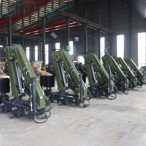 Bob-מעלית 3.2/4 טון נייד מפרקית בום רכוב מנוף רכוב קטן הידראולי זרוע במפרק למשאית - Product Image 4