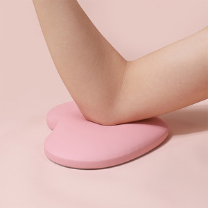 Almohadilla de Apoyo para Manos en Forma de Corazón, de Cuero PU, Profesional y Personalizada, Antideslizante, Portátil, para Salón de Belleza, Manicura - Product Image 3