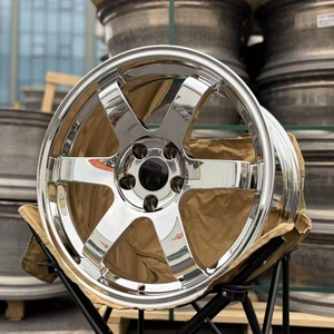 ล้ออัลลอย17-22นิ้ว5X114.3 5X120 5x112 TE37เงินสามชิ้น<span class=keywords><strong>37</strong></span>อัลลอยขอบรถแข่งปลอมแปลงสำหรับ Mustang GT - Product Image 4