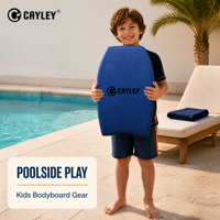 Bodyboard léger pour enfants et adultes, pour la planche à roulettes aquatique, la plage, l'océan, les sports nautiques, le surf