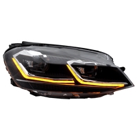 Phare à LED avec lentille de projecteur de style R pour conduite à droite, pour Golf Mk7