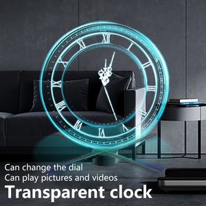 AZMAX, un projecteur holographique transparent à vision <span class=keywords><strong>3D</strong></span> sans lunettes, avec divers cadrans de montre et prise en charge de fonds personnalisés - Product Image 2